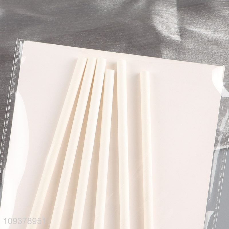 Hot sale cartoon bear paper straw drinking straw