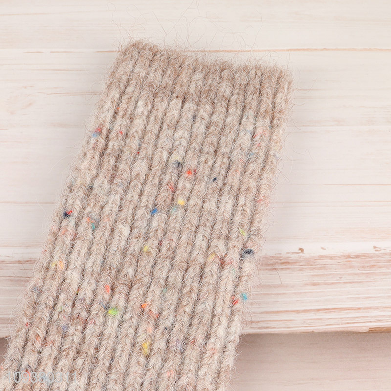 Latest products winter knitted arm sleeve arm cover for sale