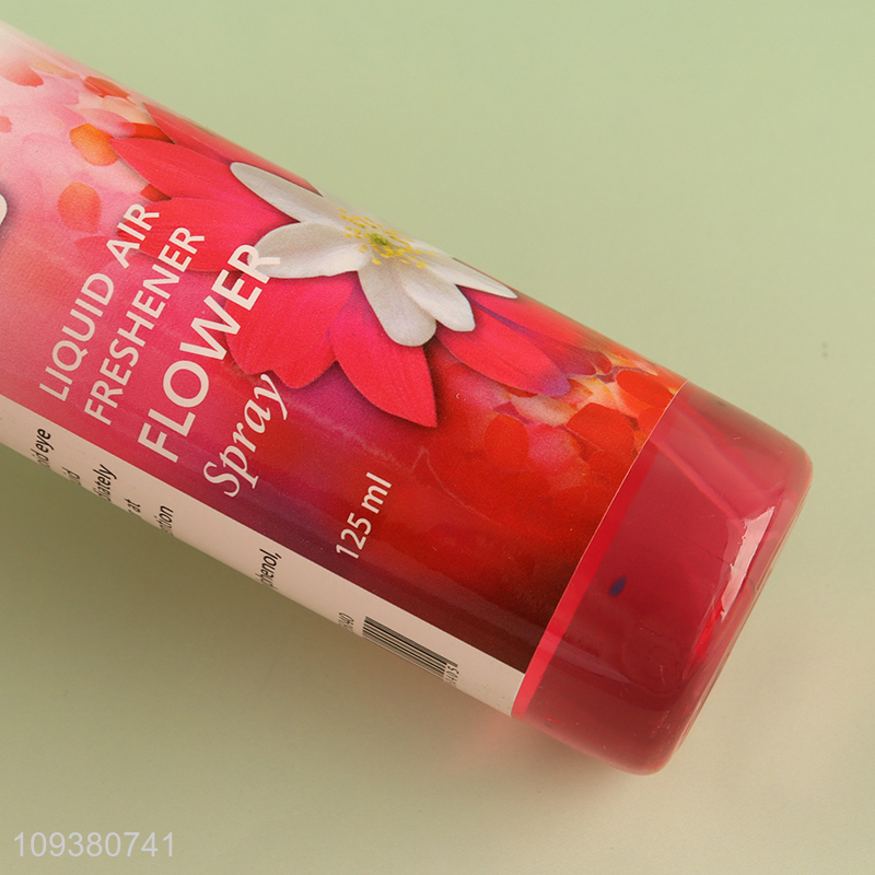 China supplier 125ml flower liquid air freshener spray
