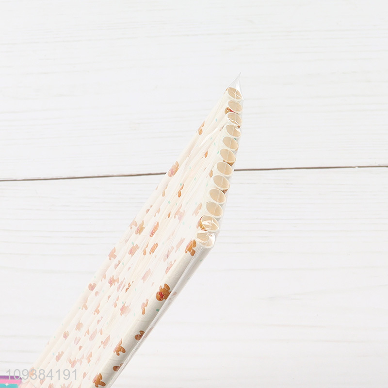 Yiwu market disposable straw paper straw for party
