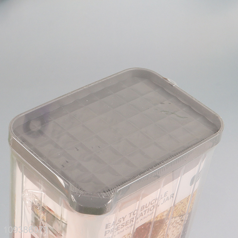 China wholesale home kitchen easy buckle sealed storage jar