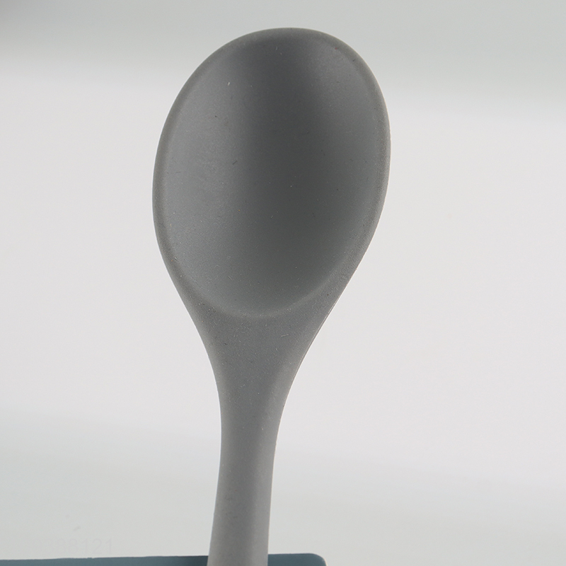 China wholesale silicone kitchen utensil basting spoon