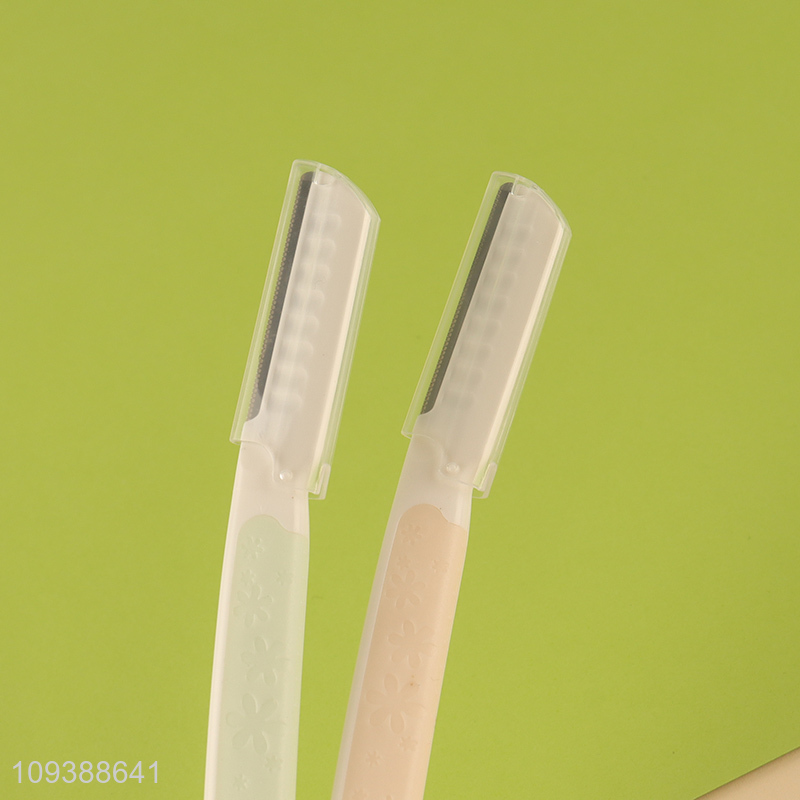 Good selling 2pcs makeup tool eyebrow trimmer set