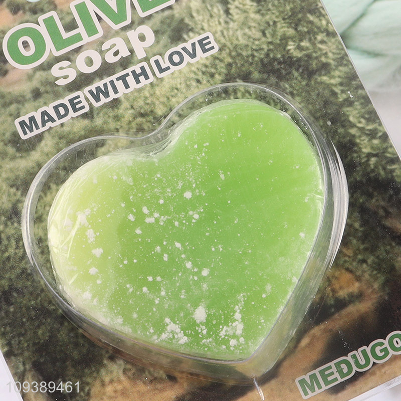 China wholesale bathroom toilet soap olive soap