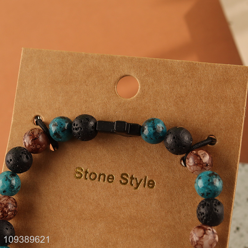 Top selling fashion jewelry stone bracelet for gifts