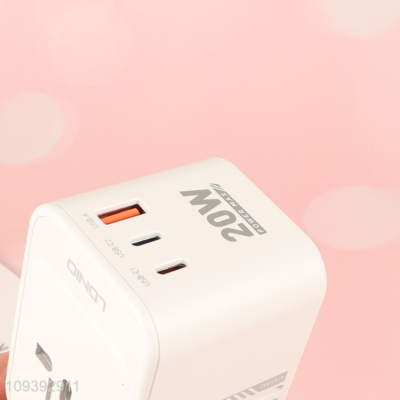 Factory price 20w pd fast travel converter