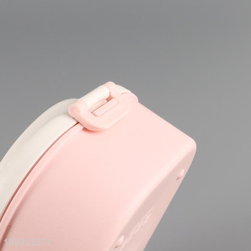 Low price food container plastic lunch box for school office