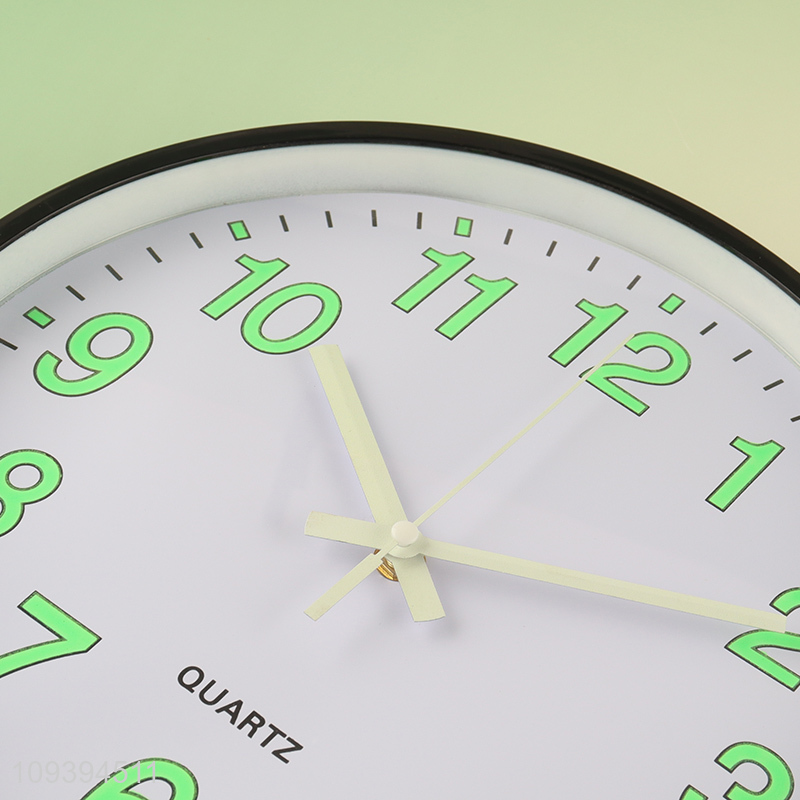 Latest products   glow-in-the-dark round wall clock