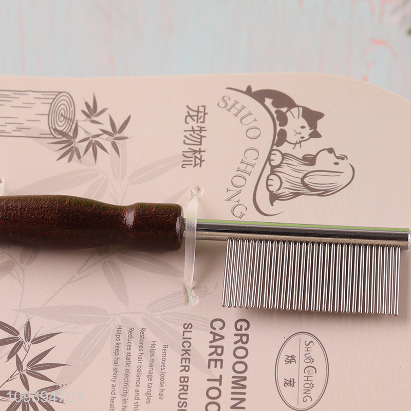 Wholesale pet grooming tool pet comb for pet care