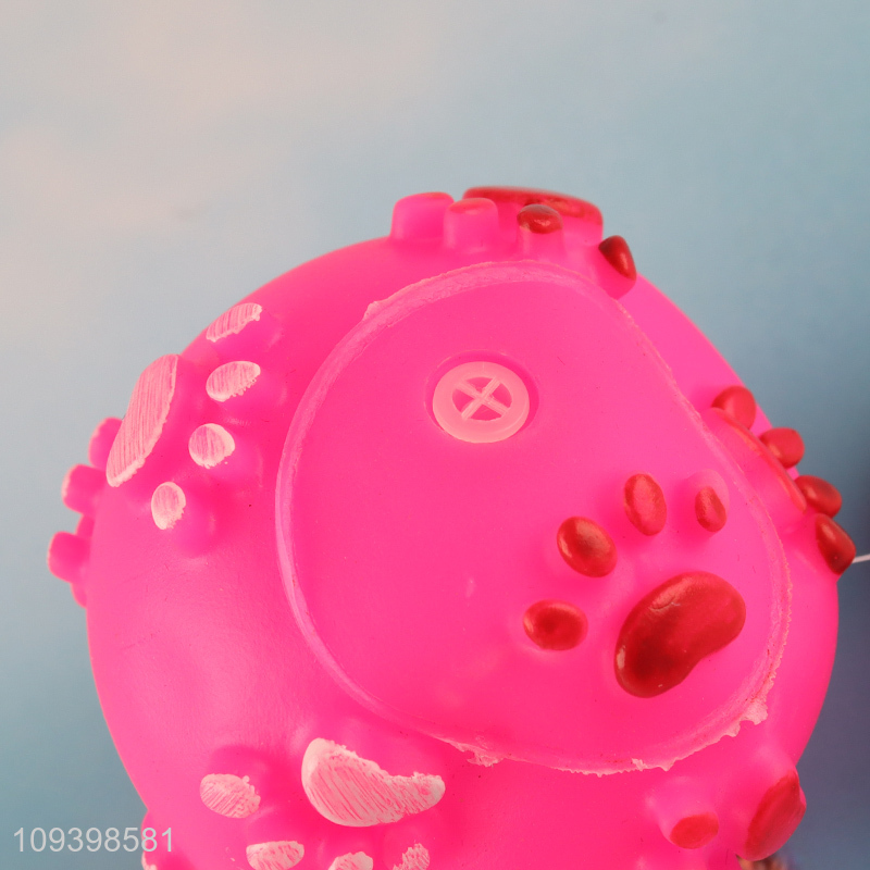 Top products pet paw print ball for teething dogs