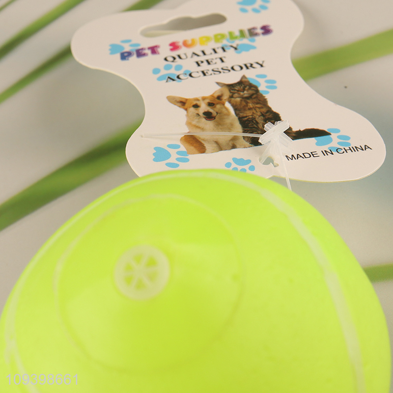China wholesale pet tennis ball for pet training exercise