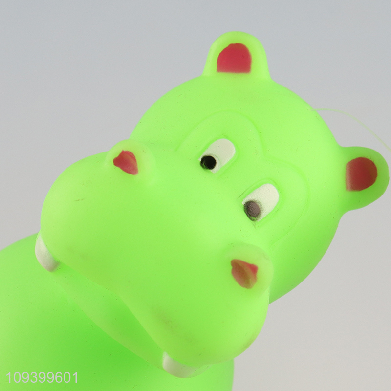 Best quality pet hippo toy for pet interactive play