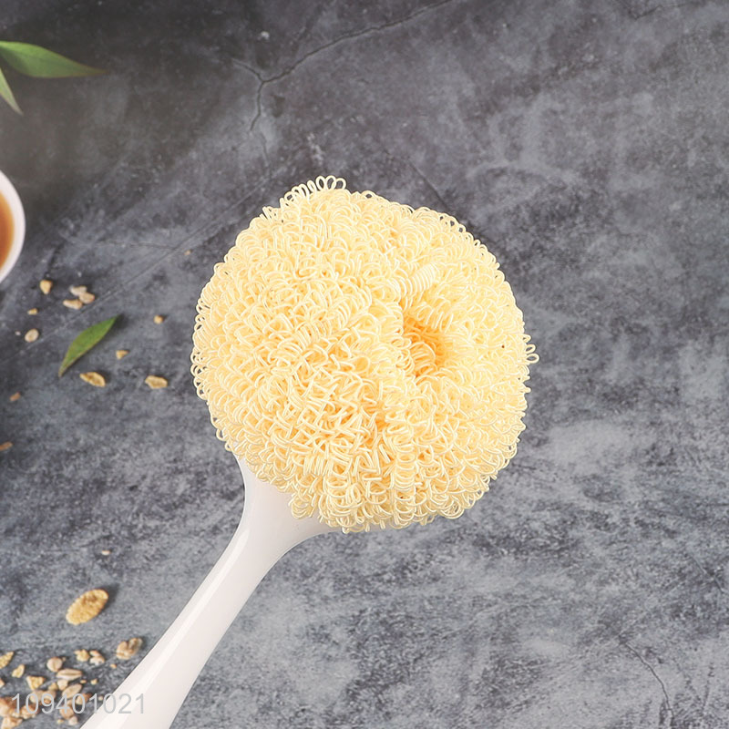 Top products wooden handle kitchen pot brush