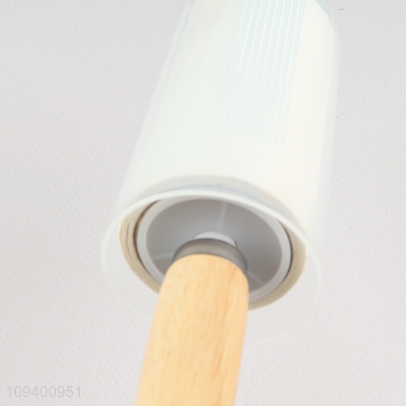 Factory direct sale wooden handle lint cleaner brush