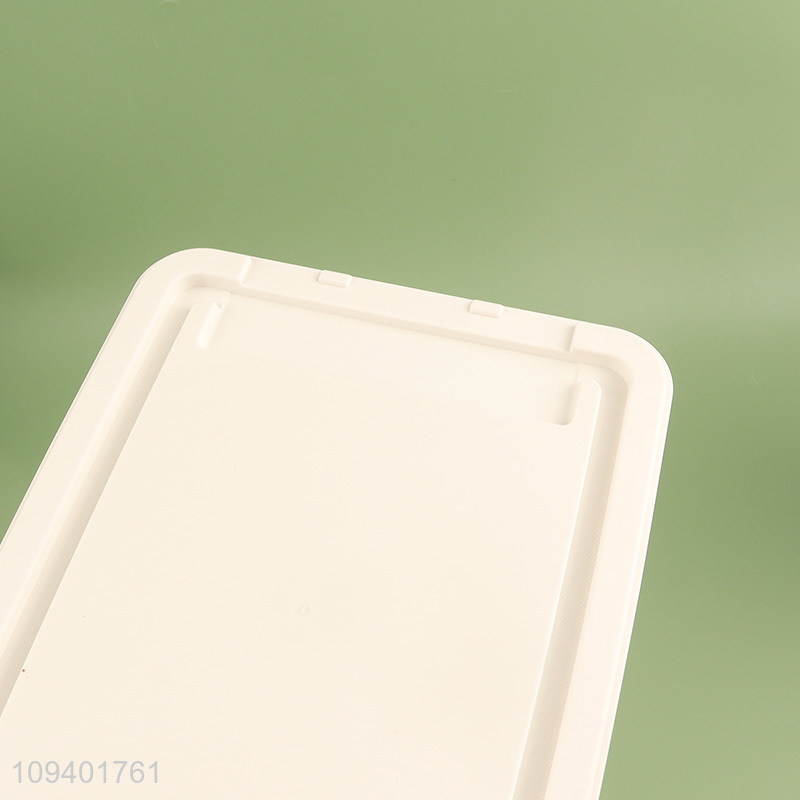 Top products plastic large capacity storage box with lid