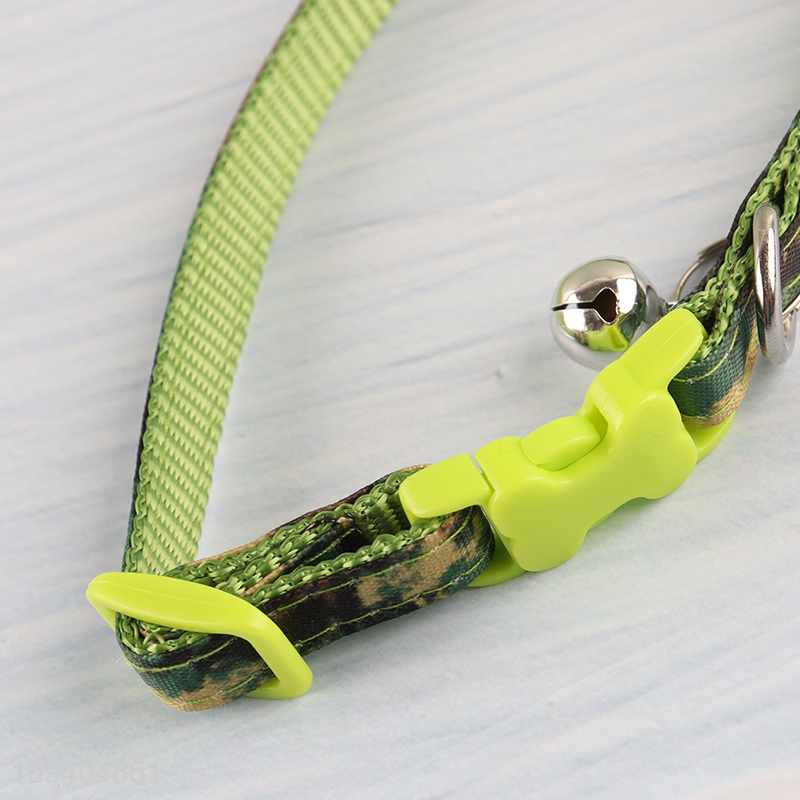 Top products comfortable pet dog collar with bell