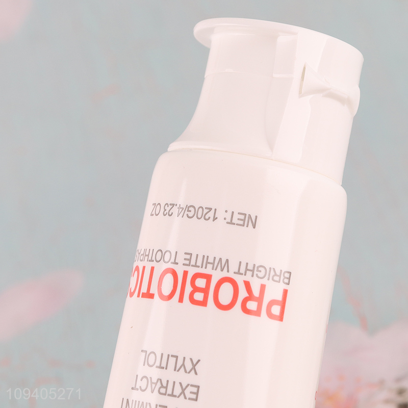 China factory probiotic brightening toothpaste for oral care