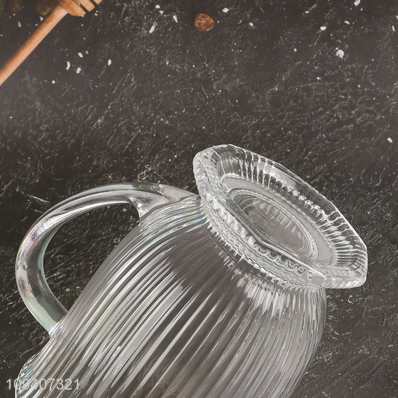 New style glass unbreakable water cup with handle