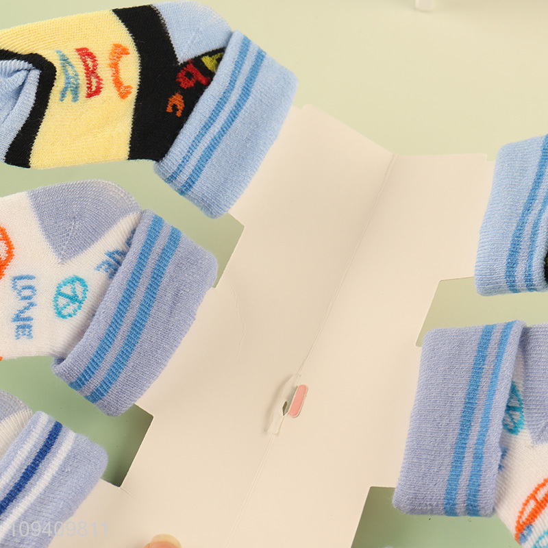 Best quality cute skin-friendly cotton baby socks