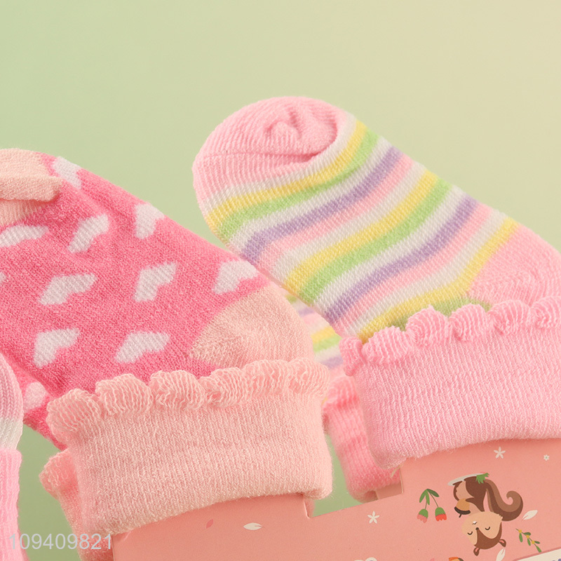 Top products breathable soft cotton baby socks