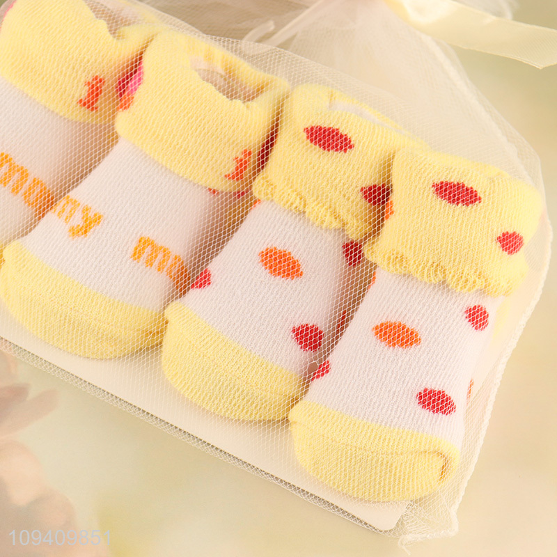 Yiwu market breathable soft cotton baby socks