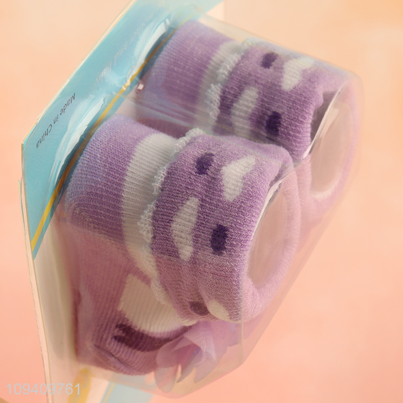 Hot items cartoon soft cotton baby socks