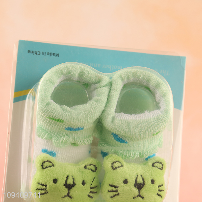 Hot products cute cartoon cotton baby socks