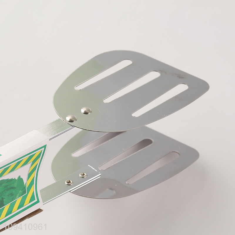 Good price kitchen stainless steel food tongs