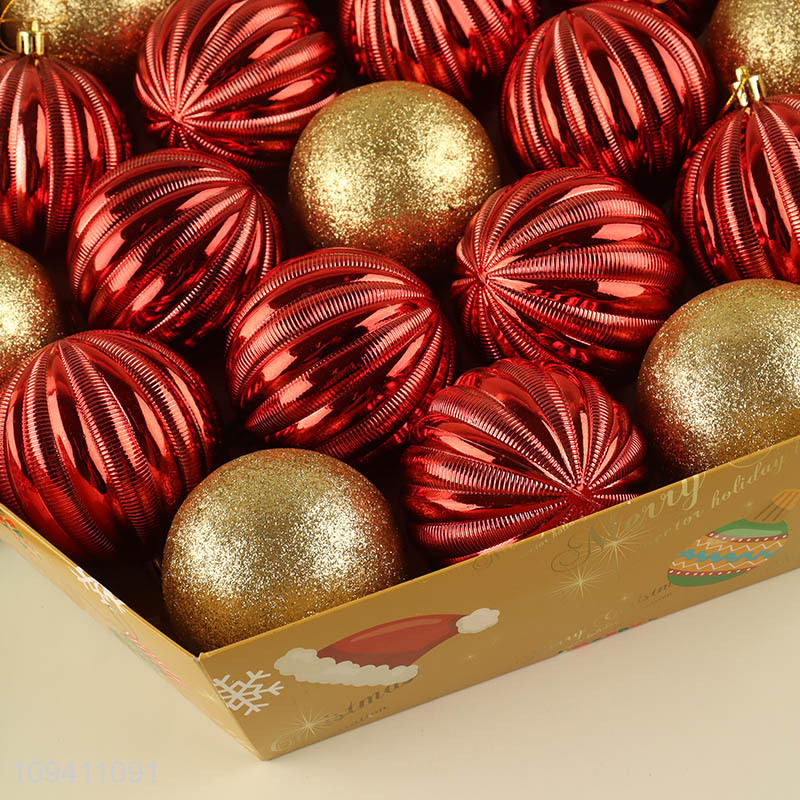 New arrival christmas hanging ornaments Christmas ball set