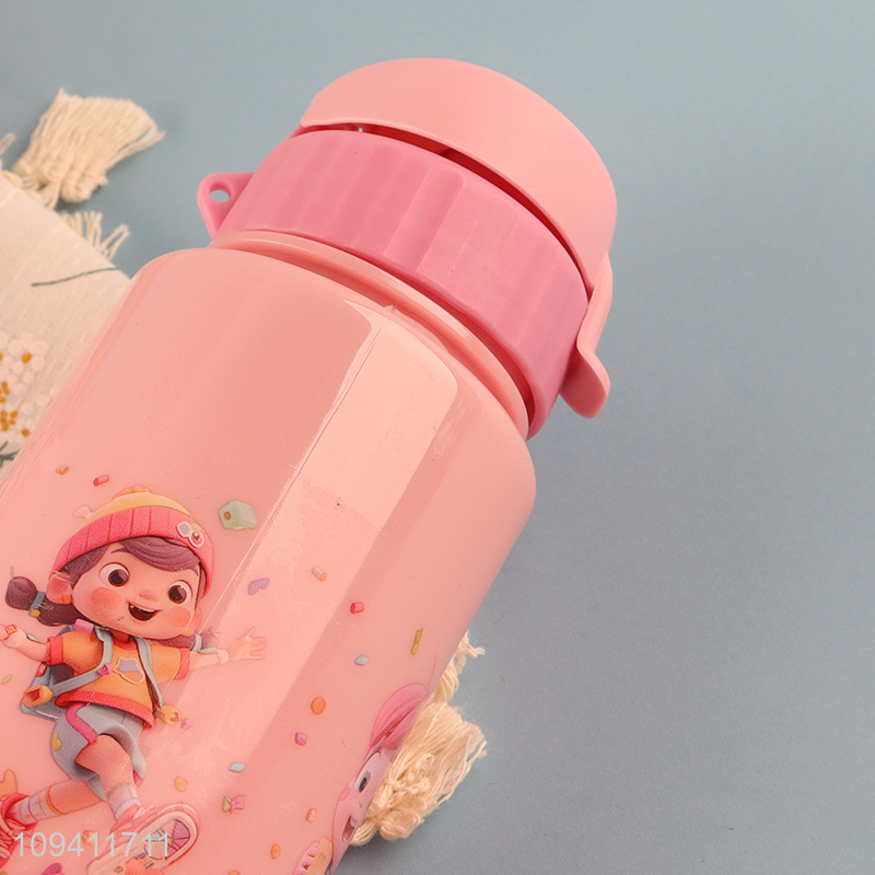 Low price plastic children lunch box water bottle