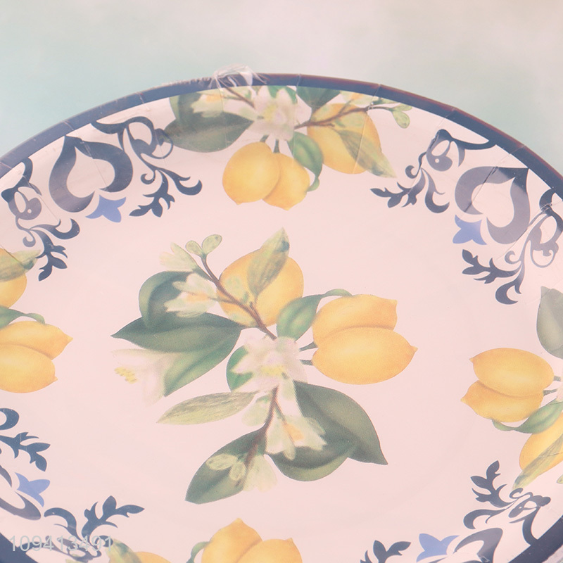 Top sale eco-friendly disposable paper plate wholesale