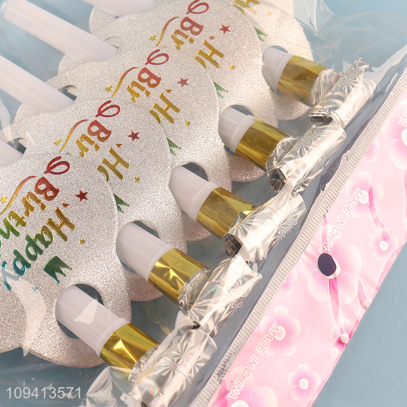 Hot products happy birthday party blowouts party whistle