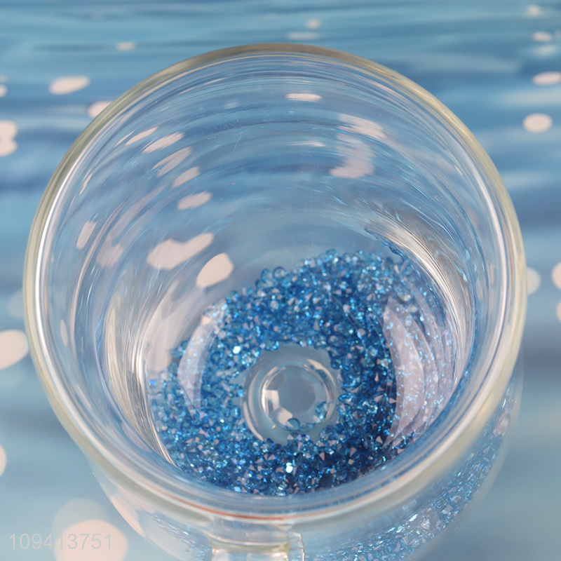 New product glass cup water cup with handle