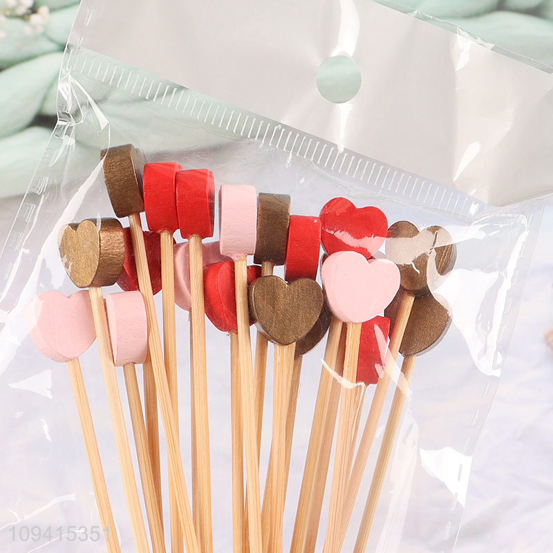 Low price fruit picks food picks for party supplies