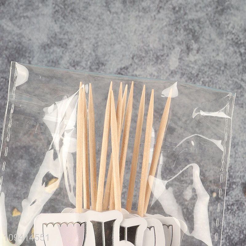 Wholesale cupcake picks cupcake topper for wedding party