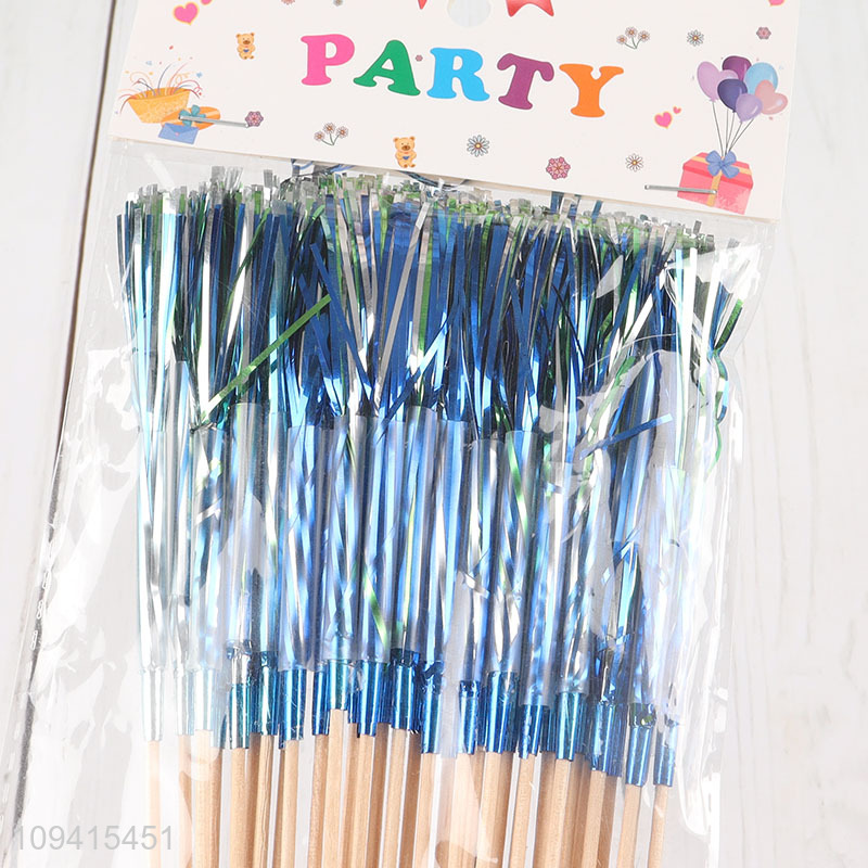 Good selling decorative tassel cocktail picks for party