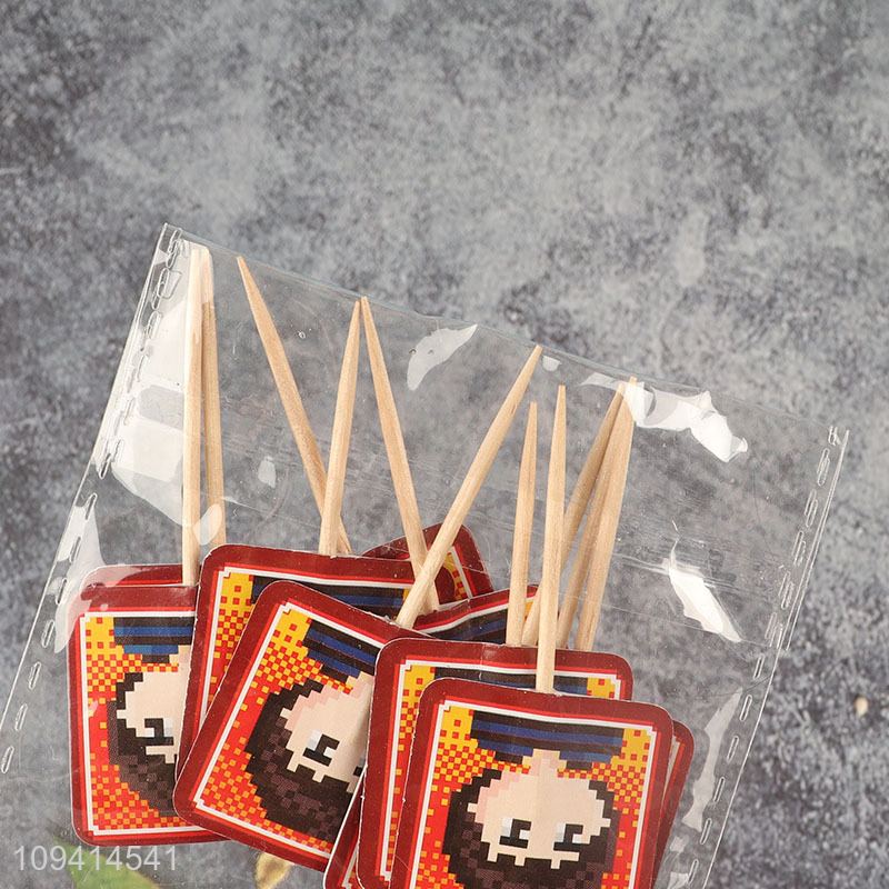 New arrival decorative cupcake picks cupcake topper