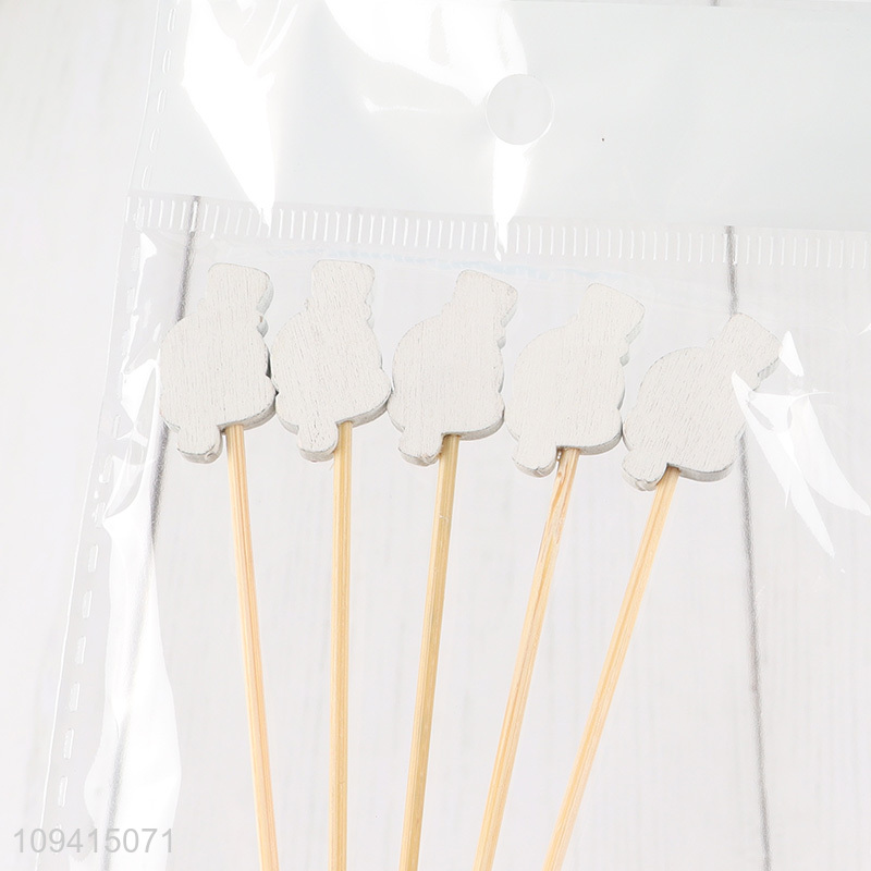 Best selling snowman cake topper fruit picks
