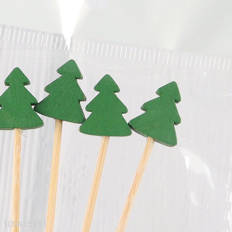 Latest products Christmas tree fruit picks cake topper