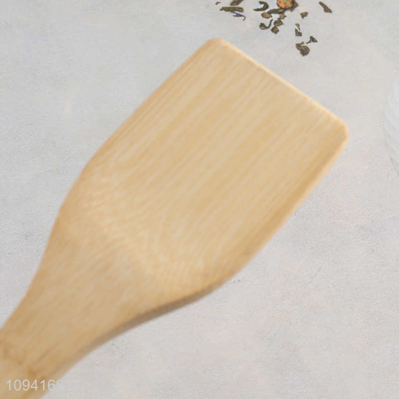China wholesale bamboo kitchen utensil cooking spatula