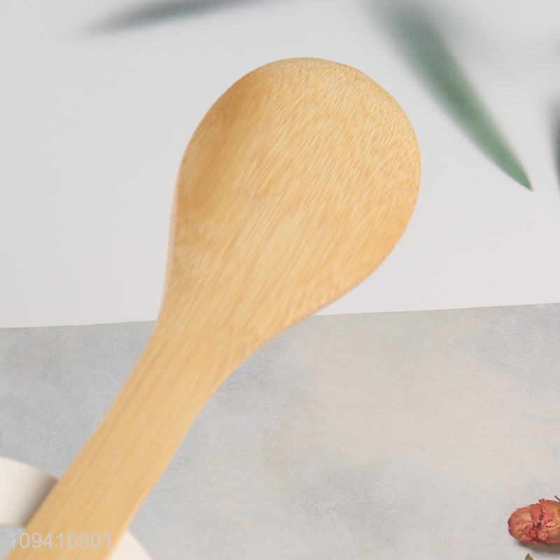 China factory bamboo kitchen utensil basting spoon
