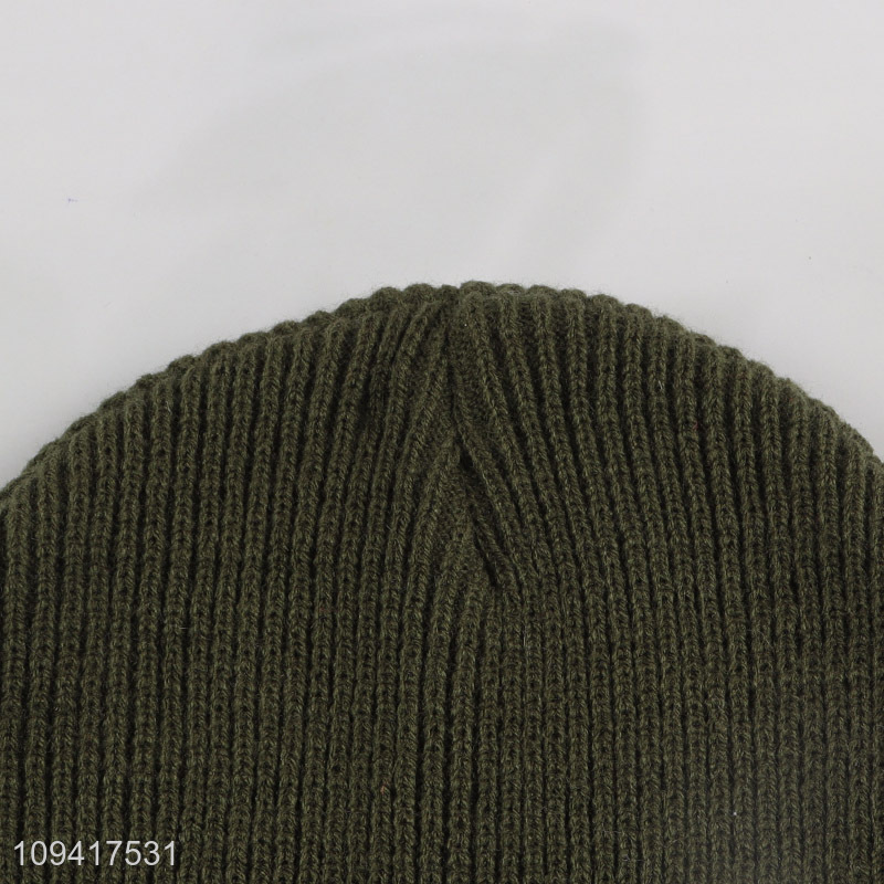 Best selling knitted hat beanies hat for men women
