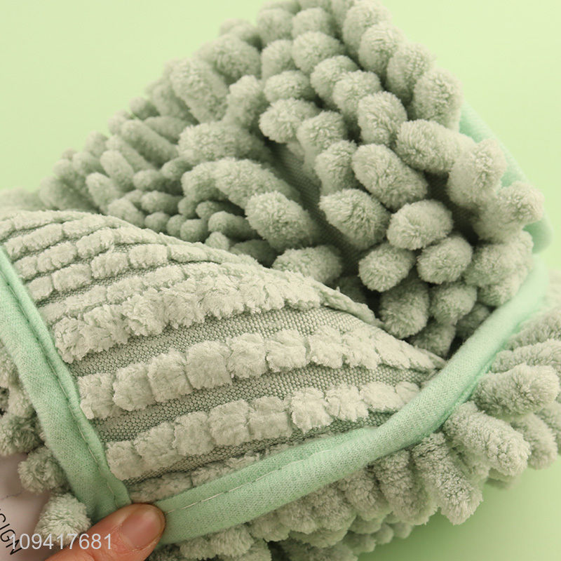 Ultra Soft Thick Thin Mixed Chenille Piles Bath Mat
