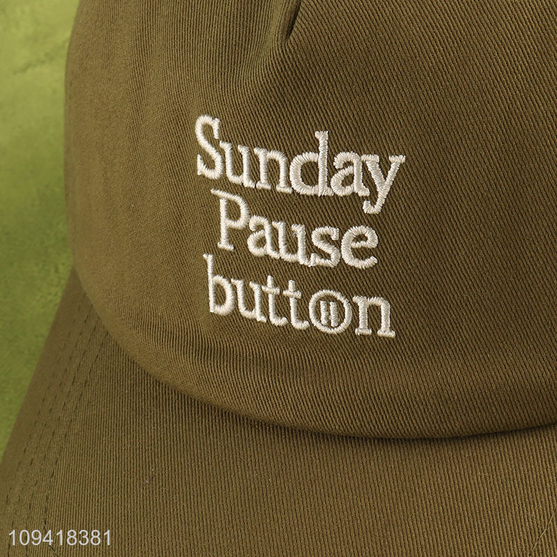 China factory fashion adjustable peaked cap for sale
