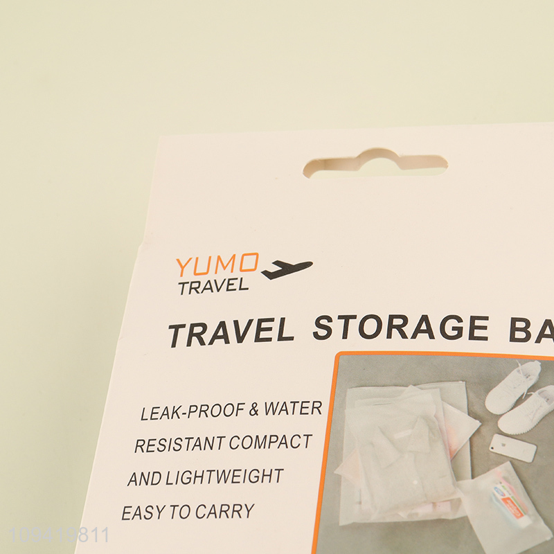 New product 6pcs portable travel storage bag set