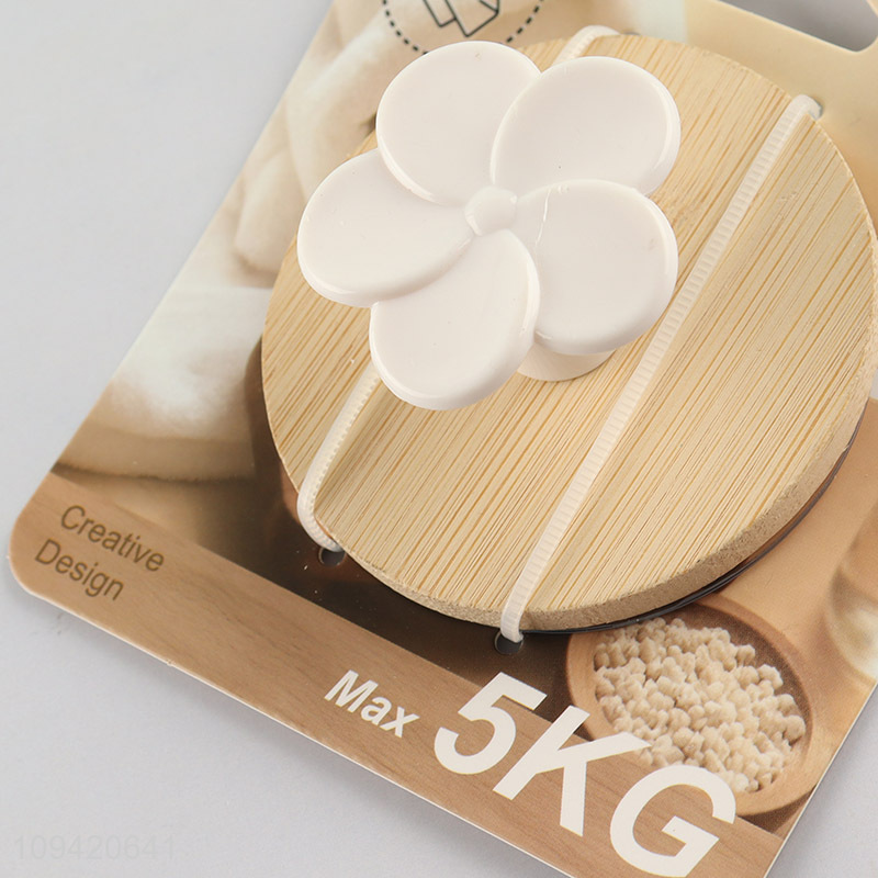 Fashion Flower-Shaped Wall Hook Sticky Hook