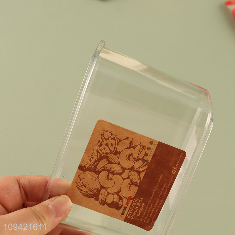 Top products rectangular sealed storage jar grain jar