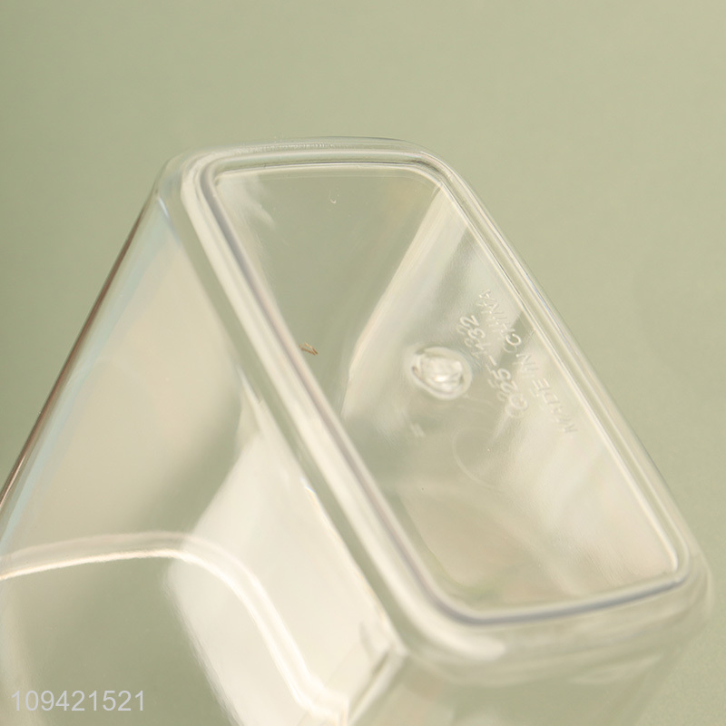 Online wholesale rectangular sealed storage jar set