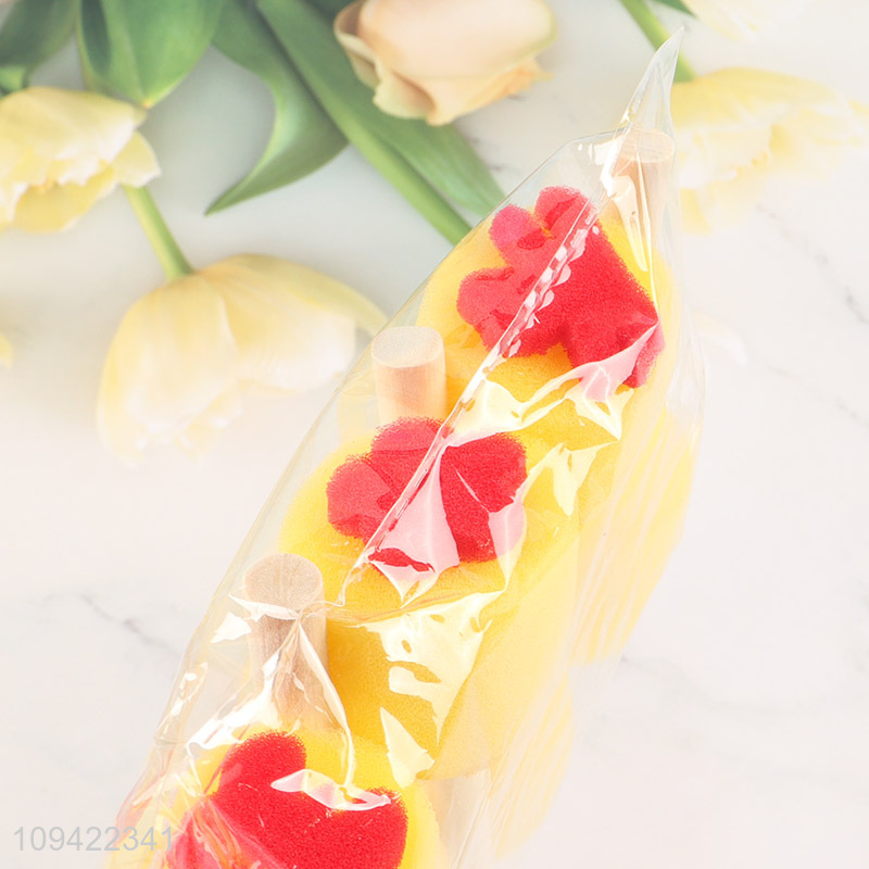 Top sale 6pcs sponge stick set for clay modeling