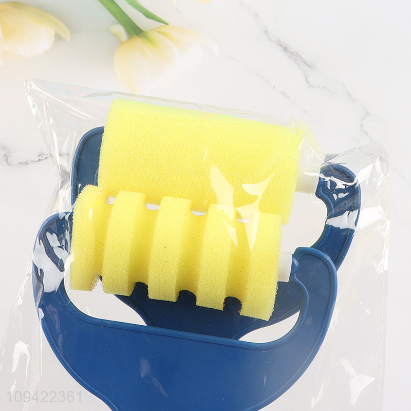 Good quality 2pcs sponge roller set for pottery craft